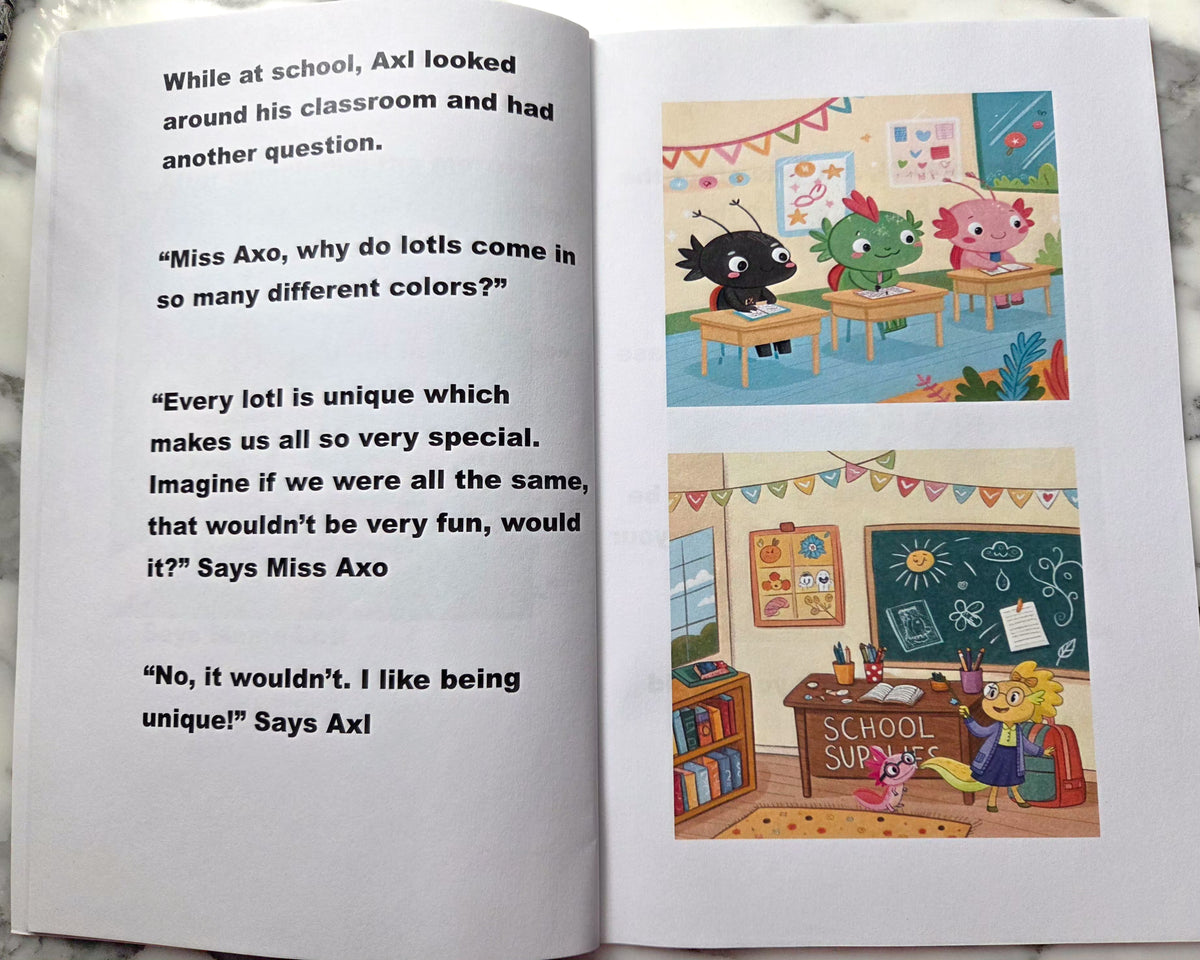 Axl asks a lot of questions - Paperback Book